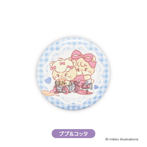 『mikko illustrations(ミッコ)』トレーディング缶バッジ BOX